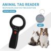 ISENVO Handheld Pet Microchip Scanner Animal RFID Reader AR180S Black