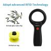 ISENVO Handheld Pet Microchip Scanner Animal RFID Reader AR180S Black