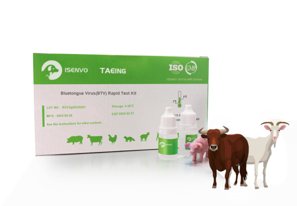 Cattle&Sheep Bluetongue Virus (BTV) Rapid Test Kit For Farm Ranch Breeding Grounds