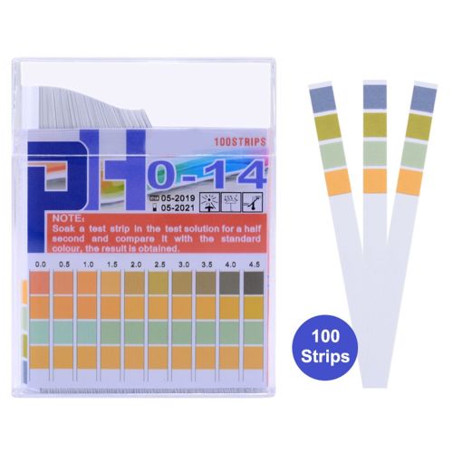 100pcs pH Test Strips pH -14