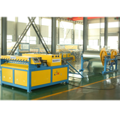 Square HVAC Air Auto Duct Production Line 2 Machine for Rectangular Duct