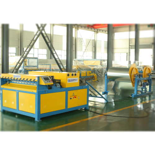 Square HVAC Air Auto Duct Production Line 2 Machine for Rectangular Duct