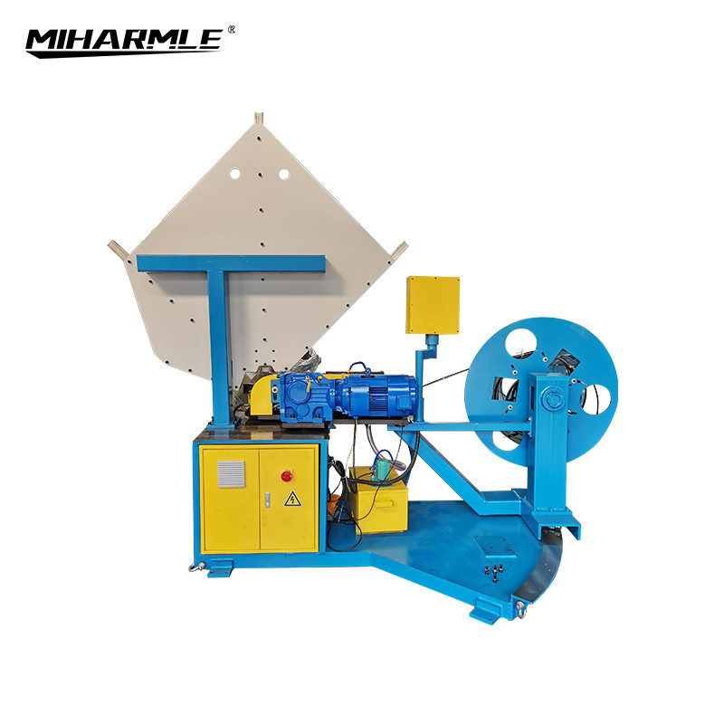 What are the operation rules for the spiral duct forming machine