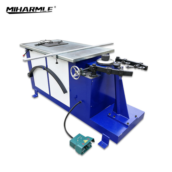 Round duct elbow forming bending machine , metal sheet Elbow maker , small shrimp elbow bend