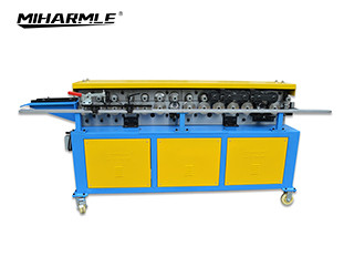 Square hvac ventilation galvanized sheet metal TDF/TDC air duct clamping flange roll clip making maker former forming machine