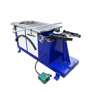 Round duct elbow forming bending machine , metal sheet Elbow maker , small shrimp elbow bend