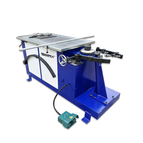 Round duct elbow forming bending machine , metal sheet Elbow maker , small shrimp elbow bend