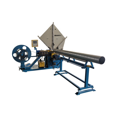 HVAC spiro Spiral duct machine , round pipe spiral duct forming machine