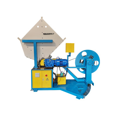 HVAC Air Duct spiral welded spiral tube machine pipe making machine with Plasma cutting