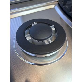 6 Burner Stainless Steel Built-in Gas Hob LPG/NG with Cast Iron Pan Support for Family | CHEFF
