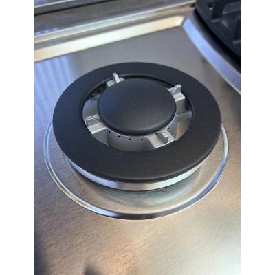 6 Burner Stainless Steel Built-in Gas Hob LPG/NG with Cast Iron Pan Support for Family | CHEFF