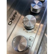 4 Burner Stainless Steel Built-in Gas Hob LPG/NG with Enamel Coated Pan Support for Family | CHEFF