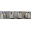 5 Burner Black Tempered Glass Built-in Gas Cooker LPG/NG with OEM/ODM Service for Restaurant | CHEFF