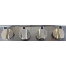 5 Burner Black Tempered Glass Built-in Gas Cooker LPG/NG with OEM/ODM Service for Restaurant | CHEFF