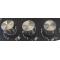 36 Inch 5 Burner Black Tempered Glass Gas Cooktop Built-in LPG/NG Gas Hob for Household Use | CHEFF