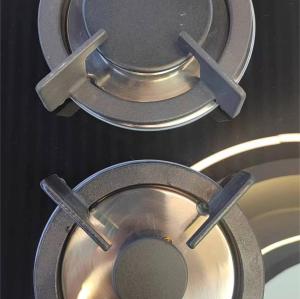 36 Inch 5 Burner Black Tempered Glass Gas Cooktop Built-in LPG/NG Gas Hob for Household Use | CHEFF