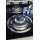 4 Burner Tempered Glass Built-in Gas Hob LPG/NG Cooktop with Cast Iron Pan Support for Home | CHEFF