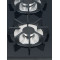 23 Inch 4 Burner Tempered Glass Gas Hob Built-in LPG/NG Cooktop with Knob Control for Hotel | CHEFF