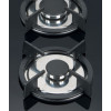 60cm 4 Burner Black Tempered Glass Gas Hob Built-in LPG/NG Kitchen Cooktop for Home Cooking | CHEFF