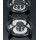60cm 4 Burner Black Tempered Glass Gas Hob Built-in LPG/NG Kitchen Cooktop for Home Cooking | CHEFF