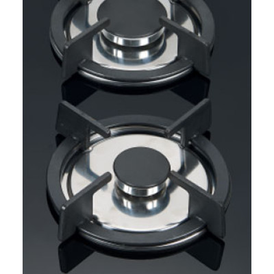 60cm 4 Burner Black Tempered Glass Gas Hob Built-in LPG/NG Kitchen Cooktop for Home Cooking | CHEFF