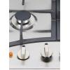 4 Burner Hybrid Gas and Induction Hob Stainless Steel Built-in Cooktop with OEM/ODM for Home | CHEFF