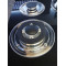 4 Zone Built-in Hybrid Gas and Induction Hob Enamel Panel with OEM/ODM Service for Household | CHEFF