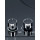 5 Zone Hybrid Gas and Electic Hob Glass Built-in Cooktop with Knob Control for Household | CHEFF