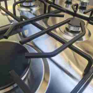 4 Burner Hybrid Gas and Electric Hob Stainless Steel Built-in with ODM/OEM Service for Home | CHEFF