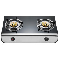 High body tempered glass cooktops 2 burner table gas stove Wholesale & Customized