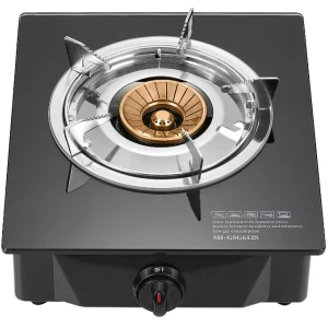 Single burner glass top gas stove OEM & ODM lpg/natural table gas cooktops