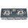 3 Burner Glass Tabletop Gas Cooking Stove LPG/NG with Knob Control for Domestic Kitchen | CHEFF