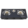 Tempered glass gas cooktop 3 burner table cooking stove OEM & ODM manufacturer