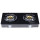 2 Burner Tempered Glass Tabletop Gas Cooker LPG/NG with OEM/ODM Service for Hotel, Cafe | CHEFF