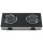 2 Burner Infrared Tabletop Gas Cooking Stove LPG/NG with Enamel Pan Support for Cafe, Hotel | CHEFF