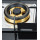 2 Burner Black Tempered Glass Built-in Gas Hob LPG/NG with Heavy Brass Burner Cap for Hotel | CHEFF
