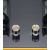 2 Burner Glass Built-in Gas Hob LPG/NG Kitchen Cooktop with Cast Iron Pan Support for Hotel | CHEFF