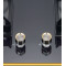 2 Burner Glass Built-in Gas Hob LPG/NG Kitchen Cooktop with Cast Iron Pan Support for Hotel | CHEFF