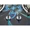 2 Burner Infrared Gas Hob 7MM Tempered Glass LPG/NG with Cast Iron Pan Support for Home | CHEFF