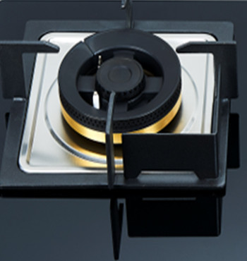 2 Burner Black Tempered Glass Built-in Gas Cooker LPG/NG with OEM/ODM Service for Cafe Hotel | CHEFF