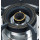 2 Burner Black Glass Built-in Gas Hob LPG/NG Cooktop with Cast Iron Pan Support for Hotel | CHEFF
