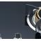 2 Burner Tempered Glass Built-in Gas Cooker LPG/NG with Brass Burner Cap for Cafe Restaurant | CHEFF