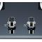 2 Burner Tempered Glass Built-in Gas Cooker LPG/NG with Brass Burner Cap for Cafe Restaurant | CHEFF