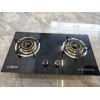 Double Burner Gas Cooker Black Tempered Glass built in Gas Hob Natural Gas Cook Stove