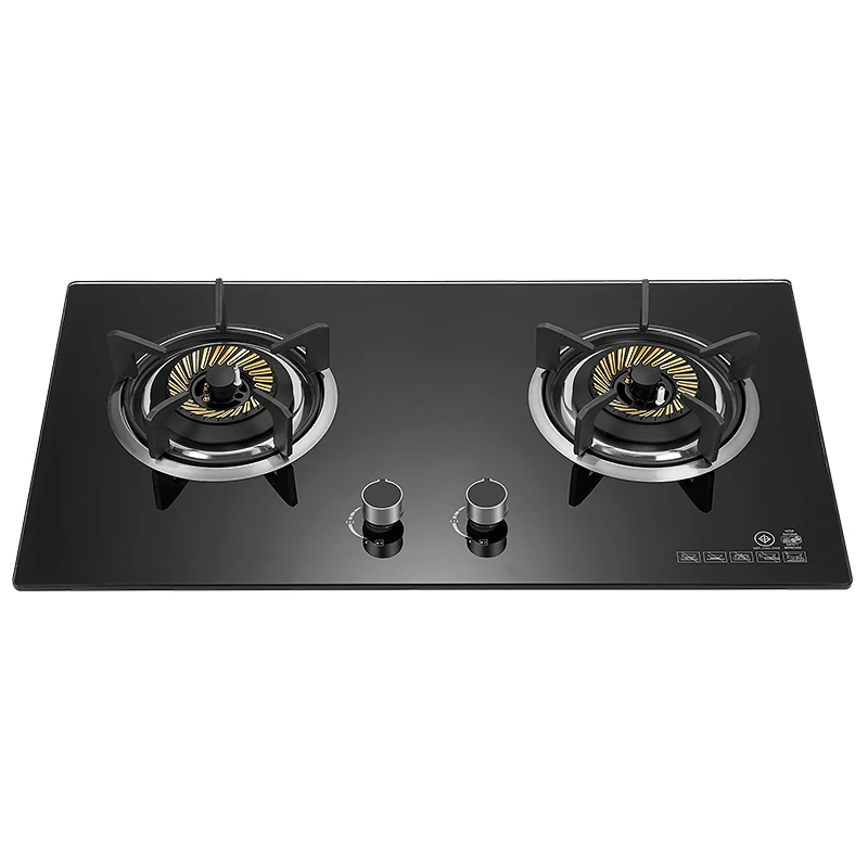 2 burner built-in gas hob 