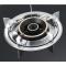 2 Burner Black 7MM Tempered Glass Tabletop Gas Cooking Stove with Cast Iron Burner for Hotel | CHEFF
