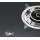 2 Burner Black 7MM Tempered Glass Tabletop Gas Cooking Stove with Cast Iron Burner for Hotel | CHEFF