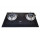 2 Burner 7MM Built-in Tempered Glass Gas Cooker LPG/NG with Heavy Brass Burner Cap for Home | CHEFF