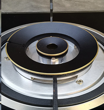 2 Burner 7MM Built-in Tempered Glass Gas Cooker LPG/NG with Heavy Brass Burner Cap for Home | CHEFF