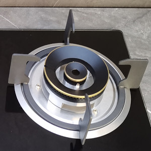 2 Burner 7MM Built-in Tempered Glass Gas Cooker LPG/NG with Heavy Brass Burner Cap for Home | CHEFF